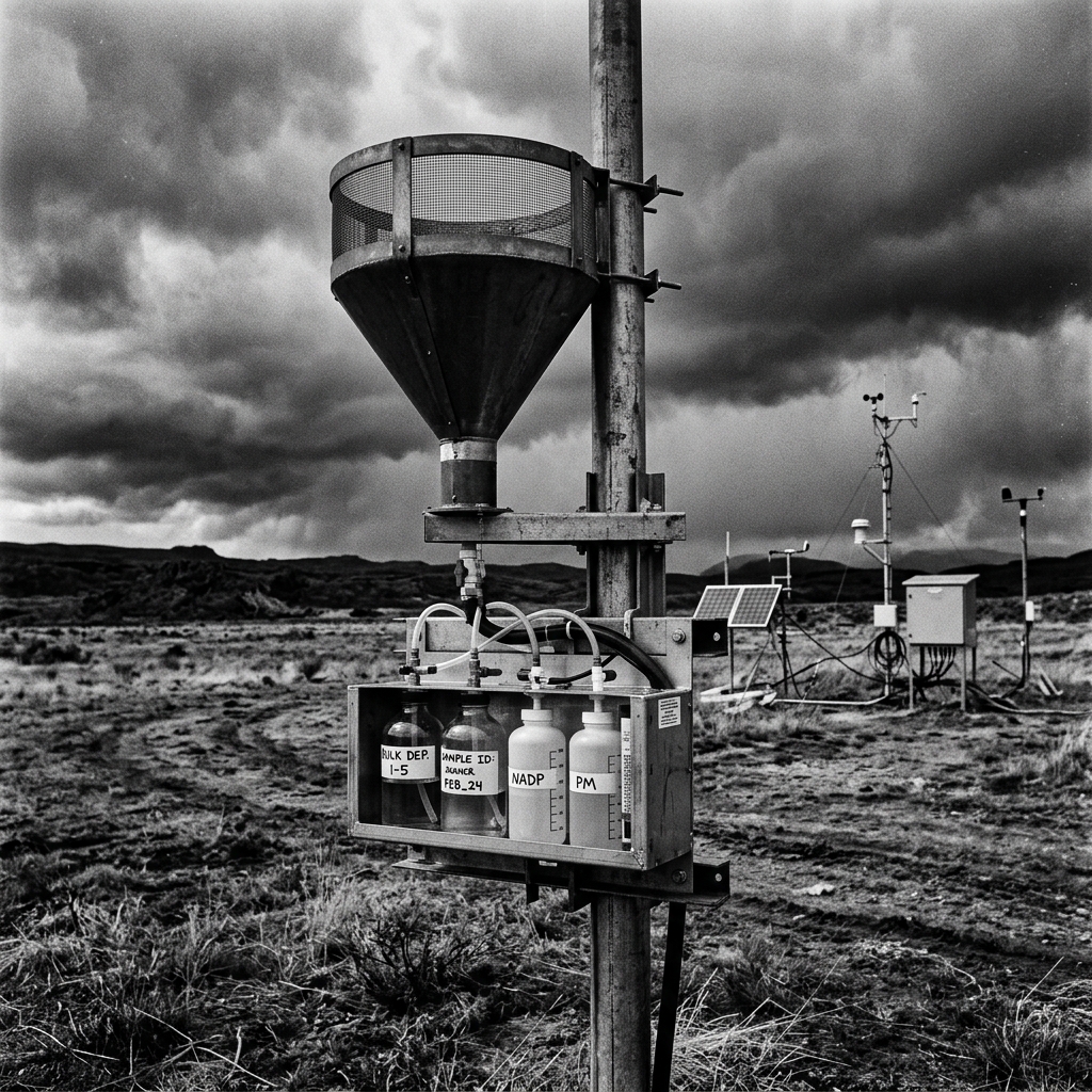 Atmospheric deposition collector