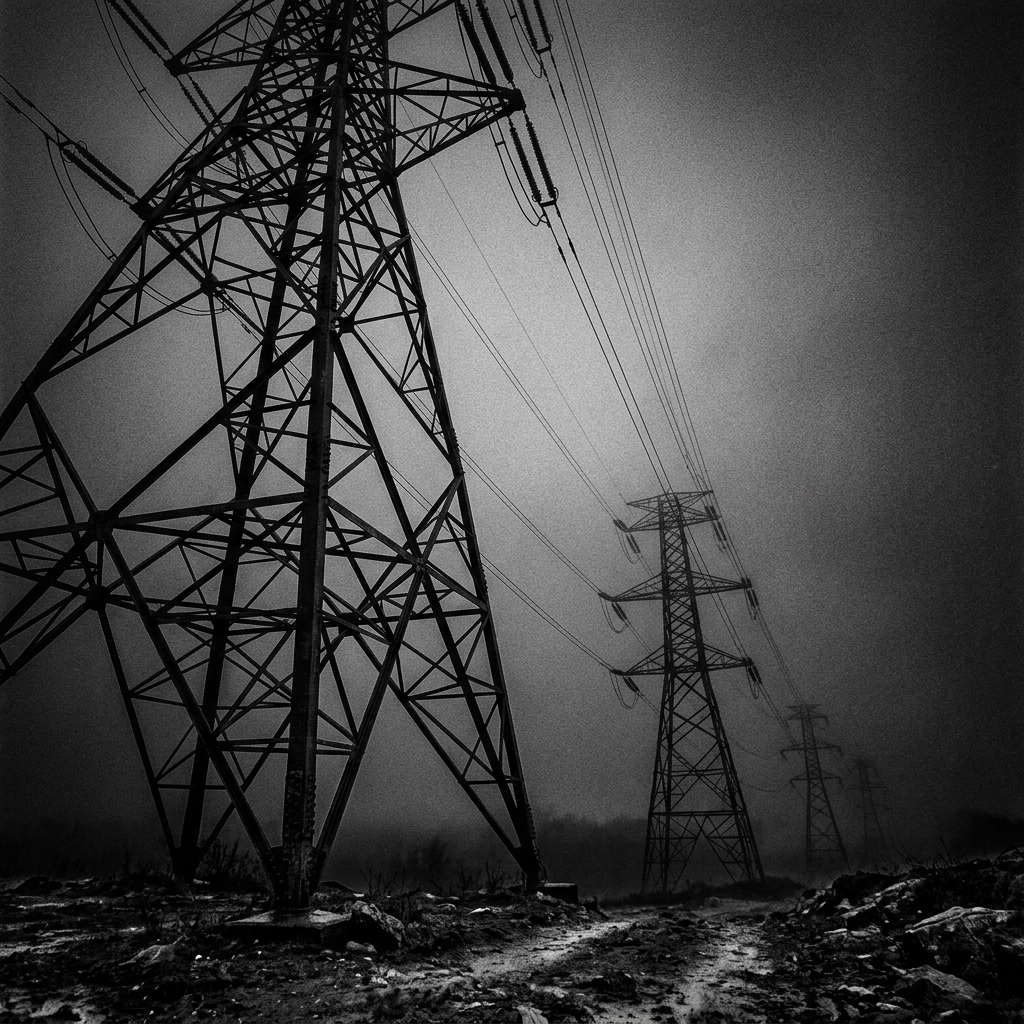 Power transmission towers