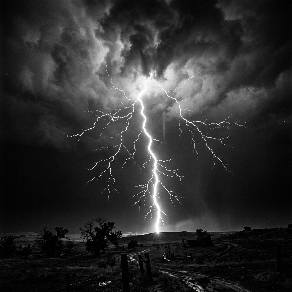 Lightning strike